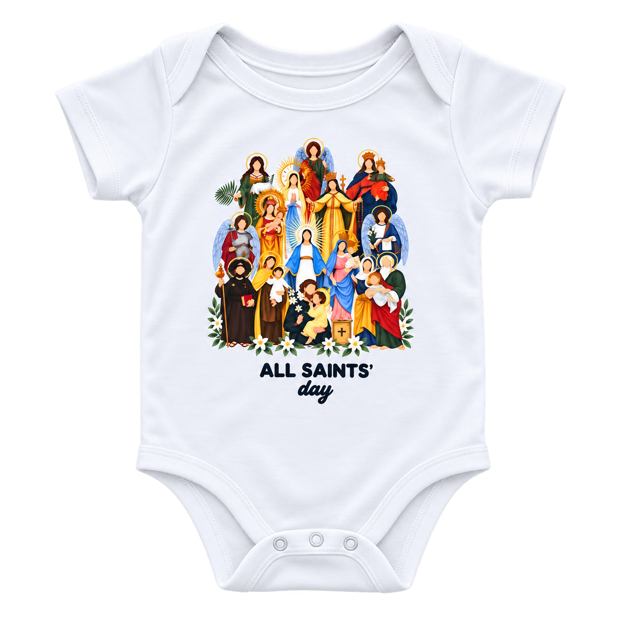 All Saints’ Day Organic Baby Bodysuit