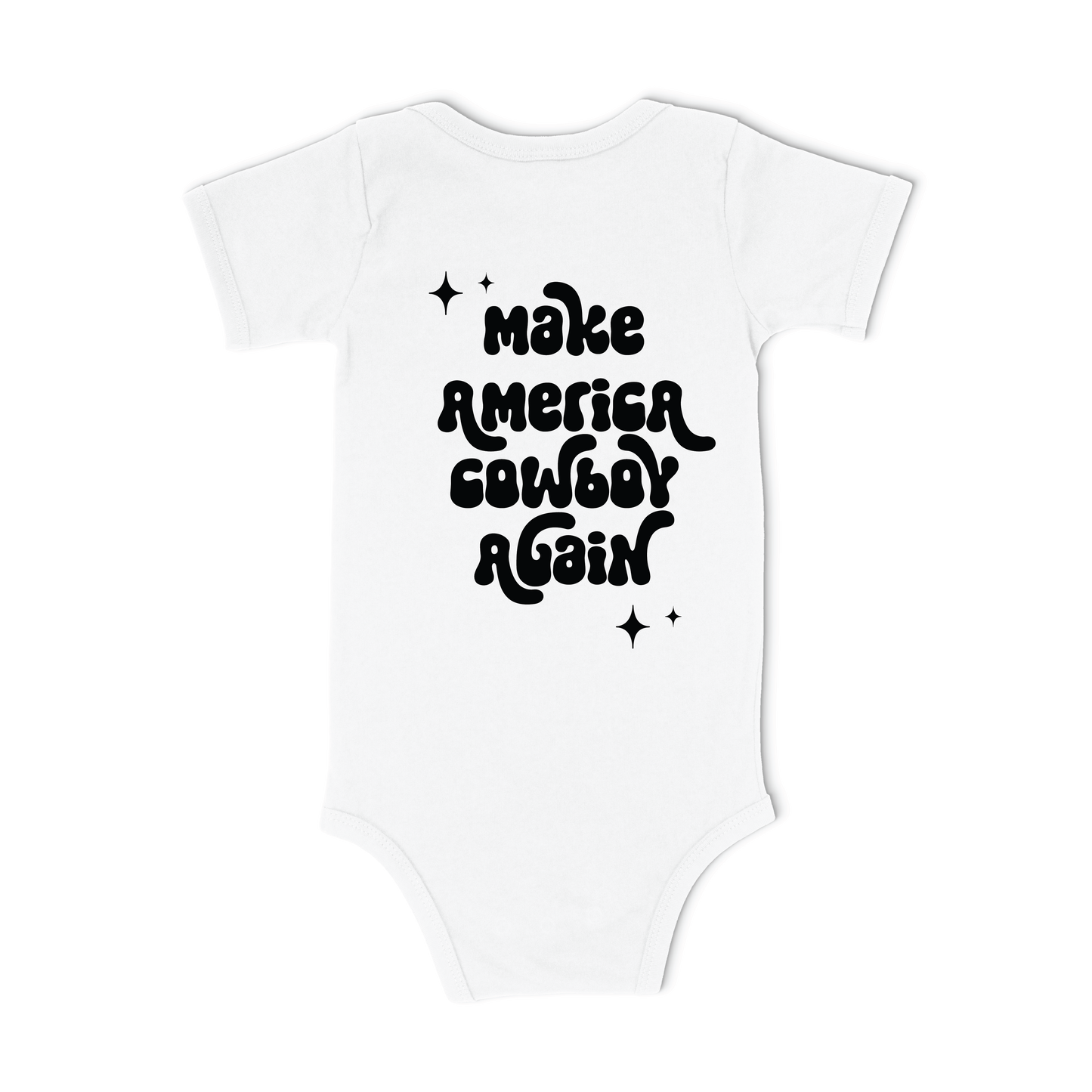 Cowboy Organic Baby Bodysuit