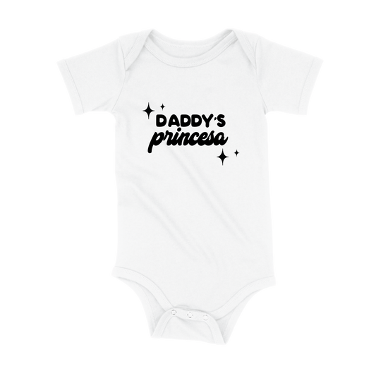 Daddy's Princesa Organic Baby Bodysuit