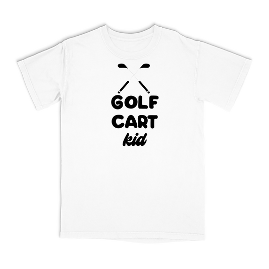 Golf Cart Kid Organic Kid Tee