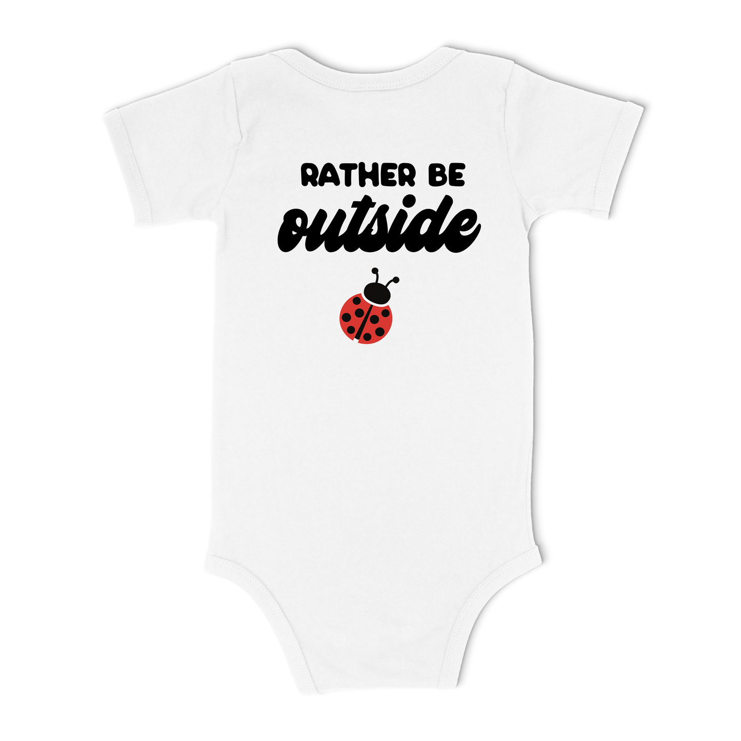Rather be Outside Organic Baby Bodysuit