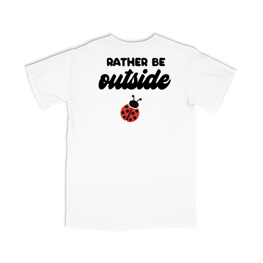 Rather Be Outside Organic Kid Tee