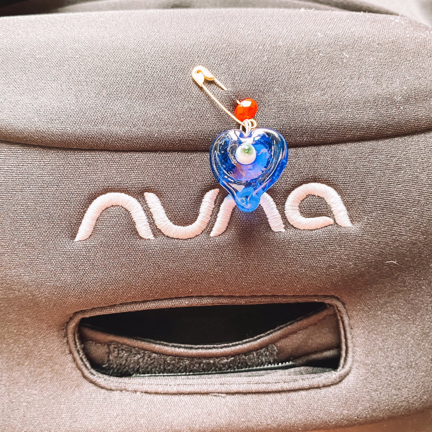 Heart Shaped Evil Eye Pin