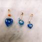 Heart Shaped Evil Eye Pin