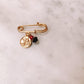 Azabache Guardian Angel Baby Pin